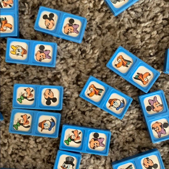 Set of Vintage Plastic Disney Dominoes - Picture 3 of 3